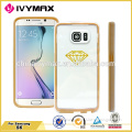 For Samsung Galaxy S6 case newest ultra thin clear TPU+PC case